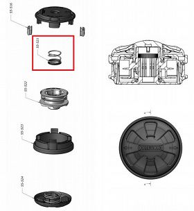 sprężyna głowicy Oregon 559059