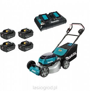 kosiarka akumulatorowa Makita DLM530PT4 2x18V ZESTAW 4X5Ah