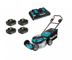 kosiarka akumulatorowa Makita DLM530PT4 2x18V ZESTAW 4X5Ah