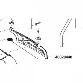 pokrywa wyrzutu tylna AL-KO 32 VLE