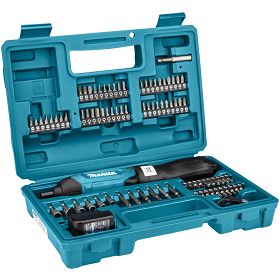 wkrętak akumulatorowy Makita DF001DW USB komplet