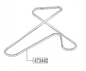 pasek napędu noży traktorki Solo by AL-KO 103