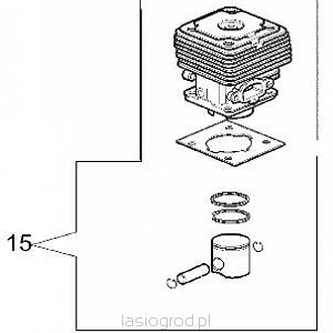 cylinder Oleo-Mac SPARTA 42 44 440