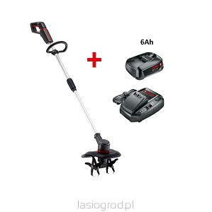 glebogryzarka akumulatorowy AL-KO TL1820 18V Bosch 6Ah i szybka ładowarka!!!