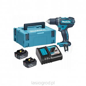 Makita DDF482RFJ akumulatorowa wiertarko-wkrętarka 2x3Ah