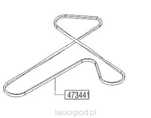 pasek napędu noży traktorki Solo by AL-KO 93 95