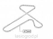 pasek napędu noży traktorki Solo by AL-KO 93 95