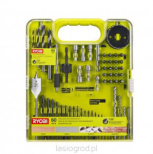 zestaw wierteł i bitów Ryobi RAKDD60