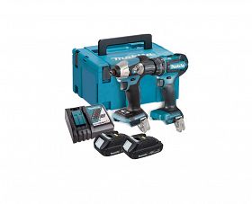 zestaw Combo Makita DLX2414AJ DHP487 DTD157 2x2Ah