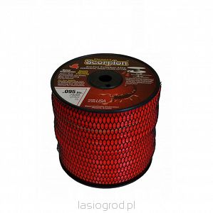 żyłka do koszenia 2,4mm 250m trójkątna Scorpion
