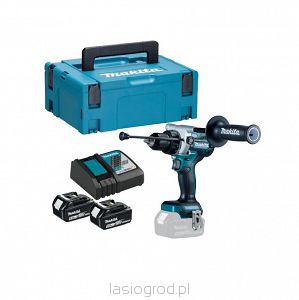 wiertarko-wkrętarka aku Makita DHP486RTJ 2x5Ah + ODKURZACZ!!!